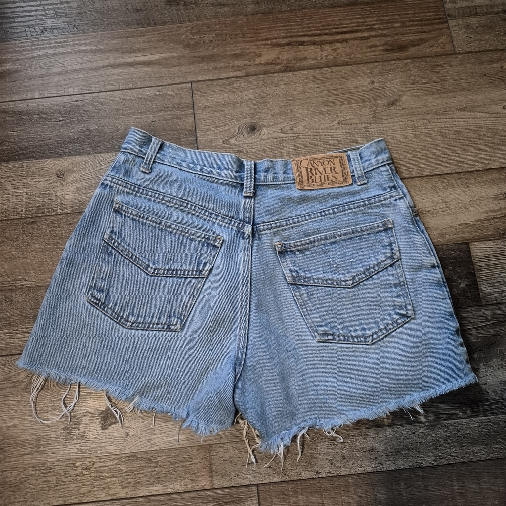 Canyon River Blues Light Blue Jean Shorts - Picture 2 of 7